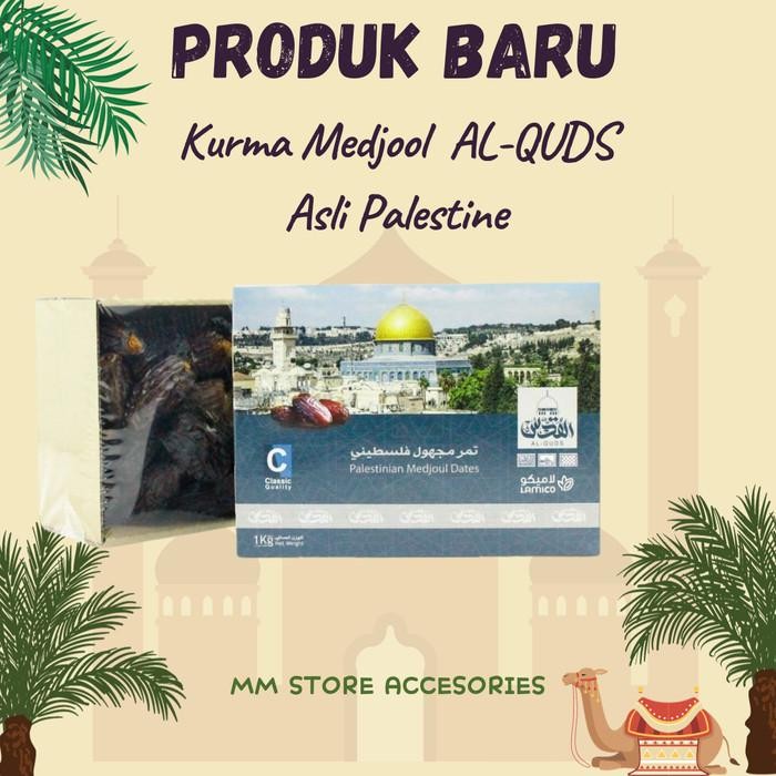 

Kurma Medjool Jumbo Al Quds Classic Grade A Asli Palestina Termurah 100 % Original