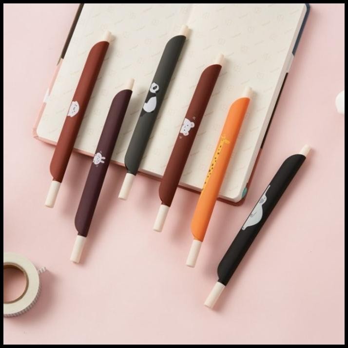 

Pulpen Penggaris Aesthetic 2 in 1 Motif Karakter Atk Desain Jepang