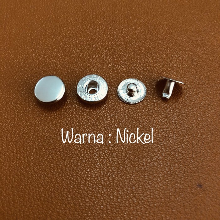 Kancing cetet besi 10mm / kancing snap besi 10mm / kancing 230
