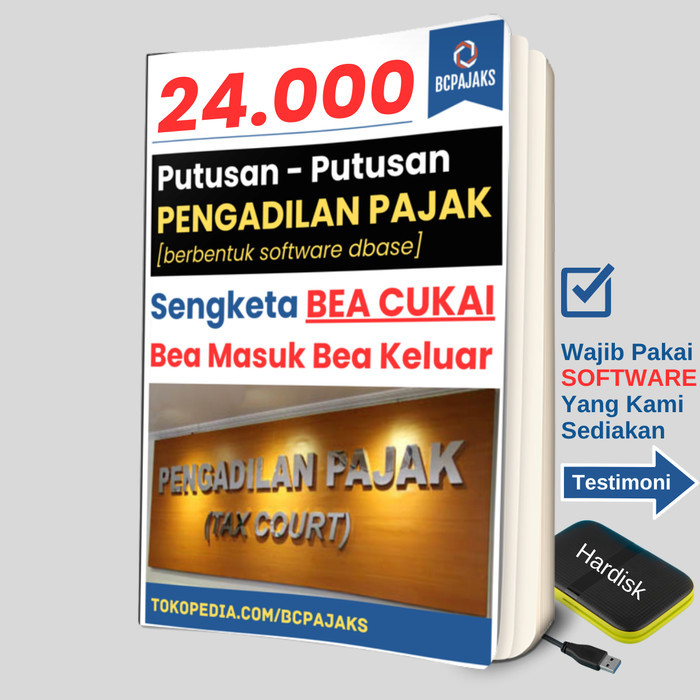 KEPABEANAN CUKAI - Putusan Pengadilan Pajak (software dbase)