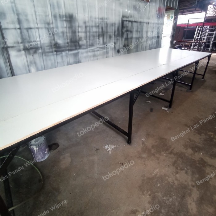 TERBARU Meja Konveksi Potong Kain 1 Alas Melamin 18mm PROMO