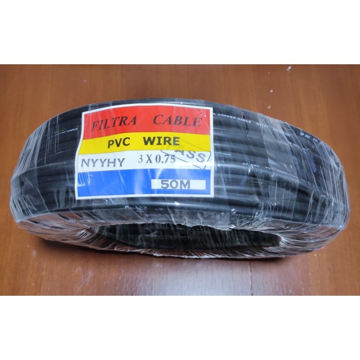 PROMO KABEL SERABUT NYYHY 3x0.75 NYYHY 3x0,75 NYMHY 3x0.75 50M SUPER