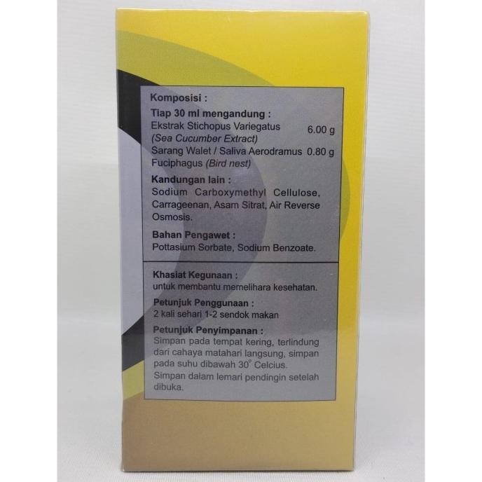 Gold G Jeli Gamat Walit Gamat Plus Sarang Walet [terbaik]