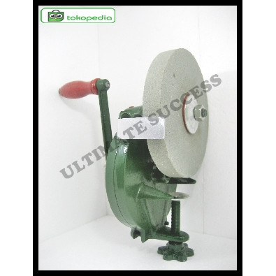 TERBARU Gurinda Gerinda Tangan 6" / Gurinda Asah Pisau / Gurinda Manual