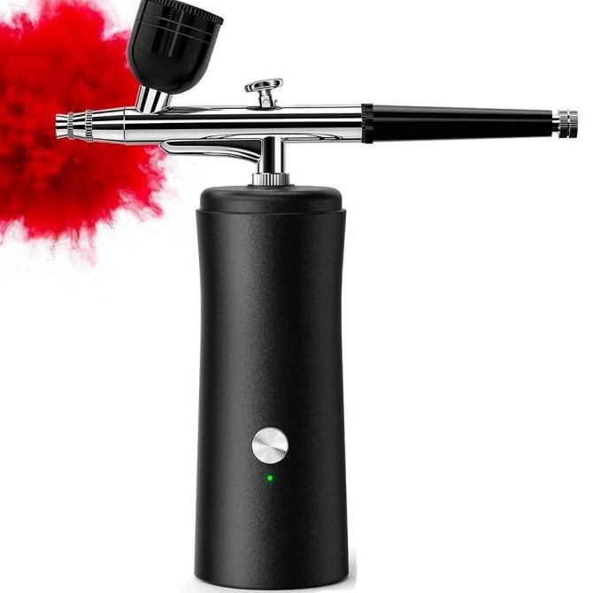 

Mini Airbrush Spray Gun Nail Art Body Painting 32Psi 800Mah