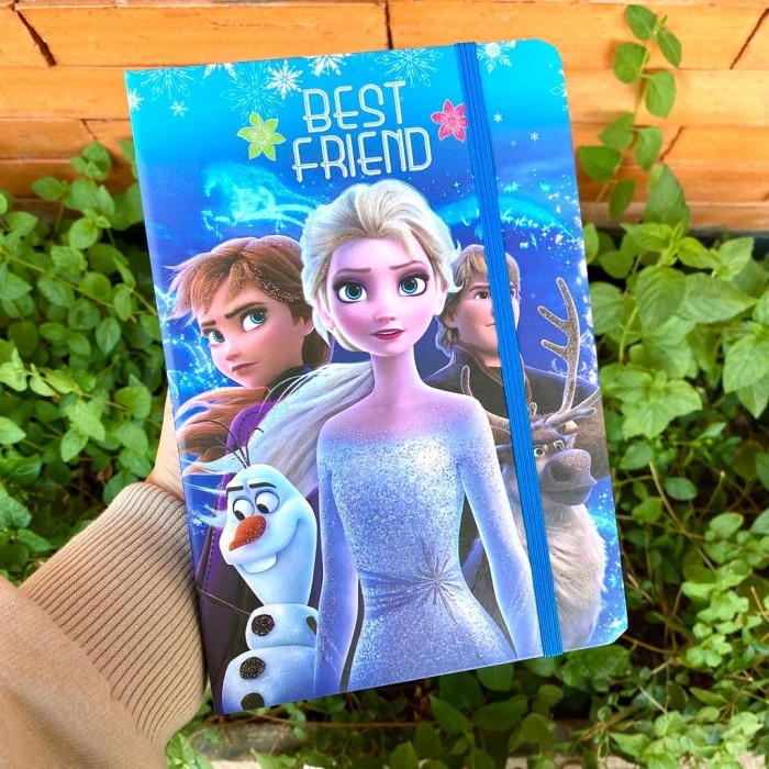 

Notebook Frozen Tali Buku Tulis A5 Diary Princess 100 Lembar A5-05