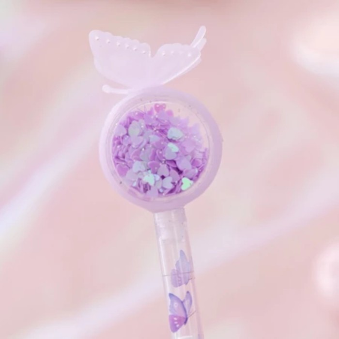 

Flashee Pulpen Gel Gliter Bentuk Karakter Lucu Black Ink