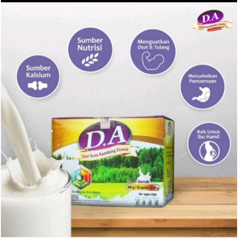 Susu Kambing D.A Kolostrum 200 gr
