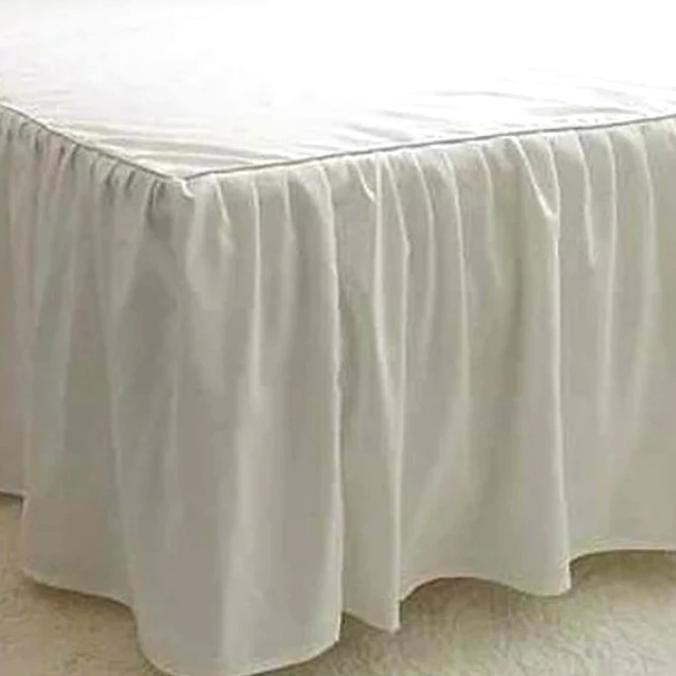 Kamar Tidur Bedsheet Skirt Rempel Sprei Rempel Sarung Bantal Custom AddOn Katun Jepang Japan Cotton 