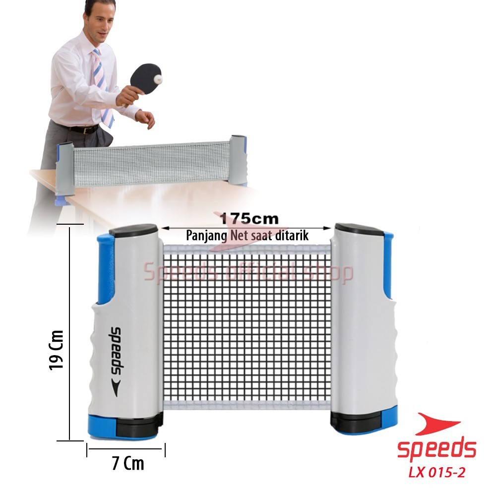 NET PINGPONG / NET Original Net Jaring Tenis Meja Pingpong Portable Tennis Ball Net 015-2