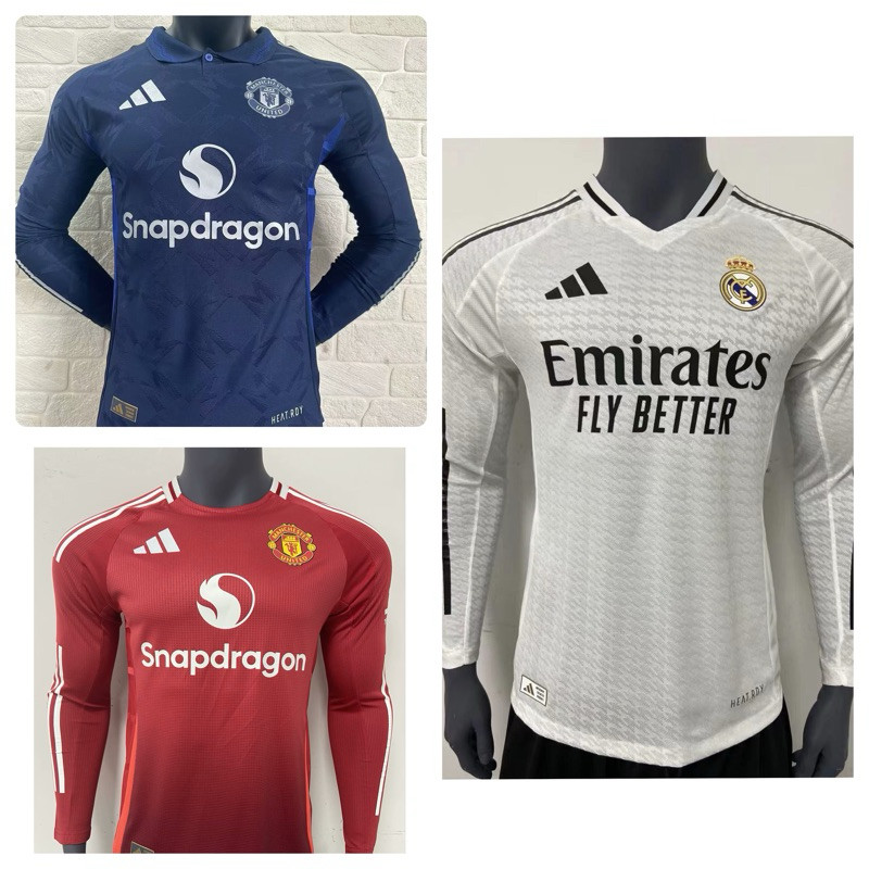 Hight Quality (LONG SLEEVE PLAYER ISSUE) JERSEY BOLA PLAYER ISSUE LS PANJANG