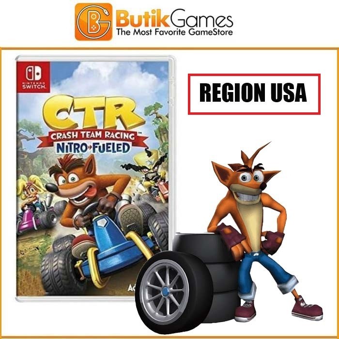 CTR Crash Team Racing Nitro Fueled Nintendo Switch