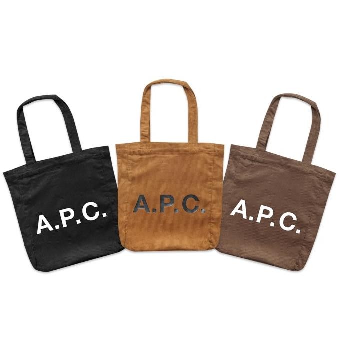 APC Lou Corduroy Tote Bag