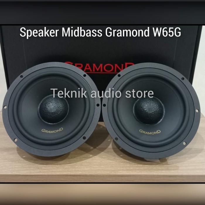 Speaker Midbass Gold Series Gramond 6.5inch R1 W65G