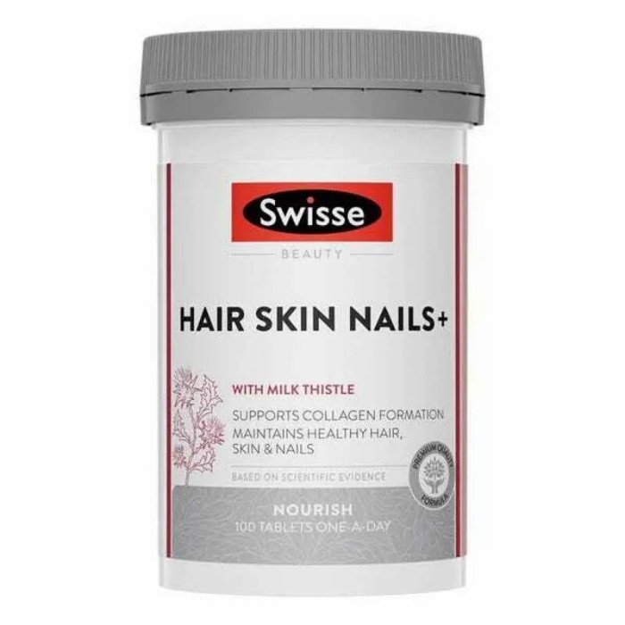 Swisse Ultiboost Hair Skin Nails + Plus 100 Tablet