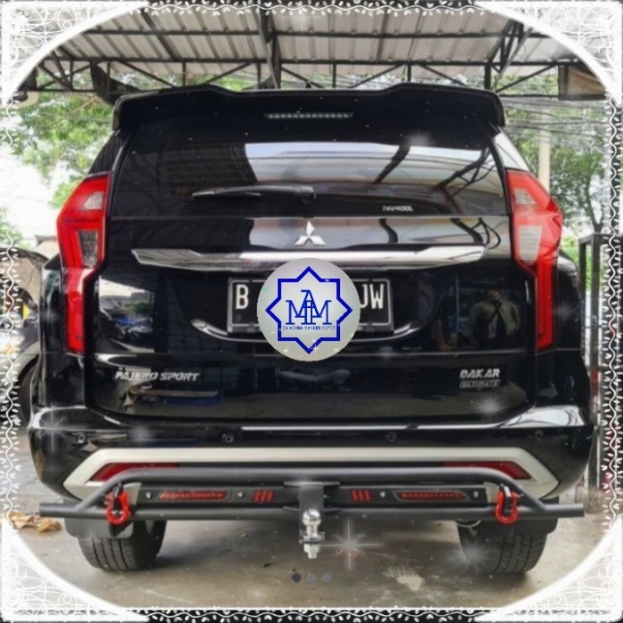 HOT SALE TOWING BAR BELAKANG ALL NEW PAJERO SPORT 2021 COBRA STYLE - SEVENCODE.