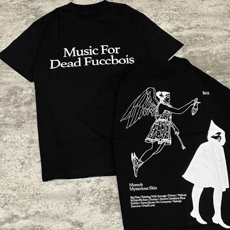 Terbaru Kaos CodBap Bapak Sugi Music For Dead Fuccbois Tshirt Black Tidur Pendek Fashion Hardworking