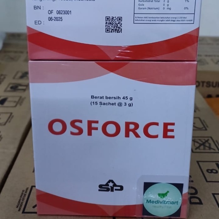 osforce sachet memelihara kesehatan tulang dan sendi