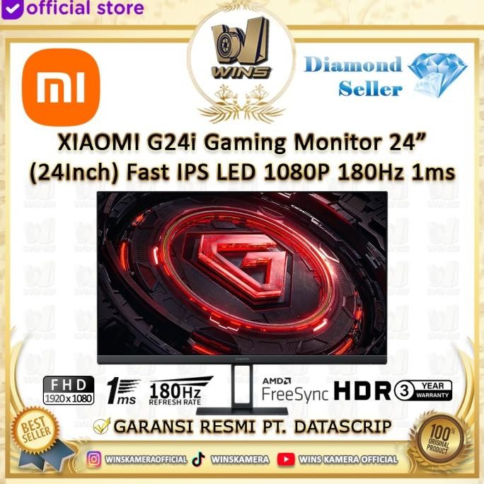 XIAOMI G24i Gaming Monitor 24 (24Inch) Fast IPS LCD 1080P 180Hz 1ms