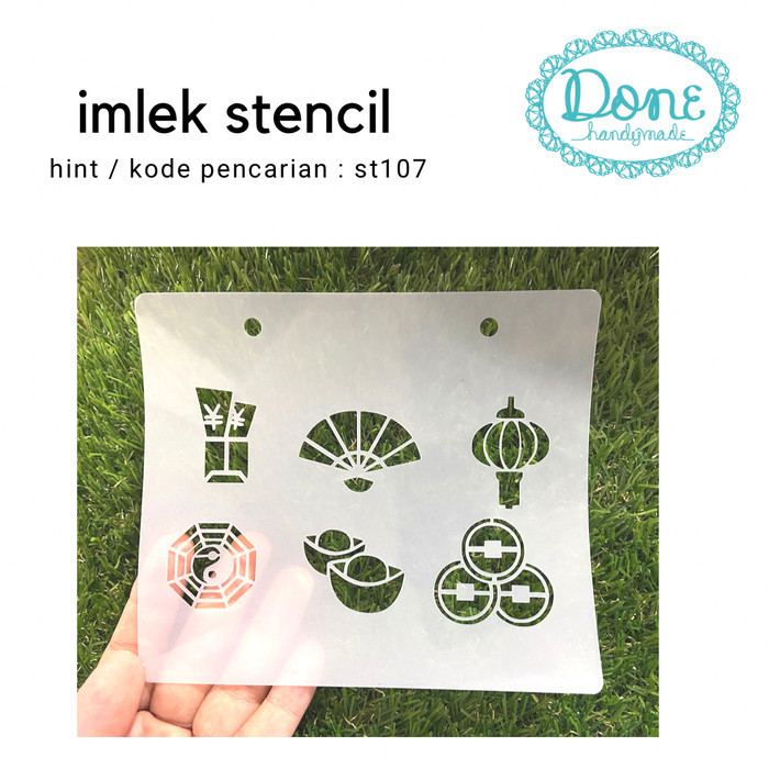 

PROMO! chinese new year stencil clay tools fondant tools scrapbooking st107