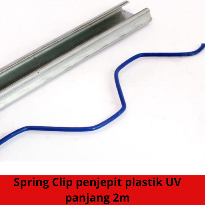 Spring Clip Spring Wire Penjepit Plastik UV panjang 2 meter