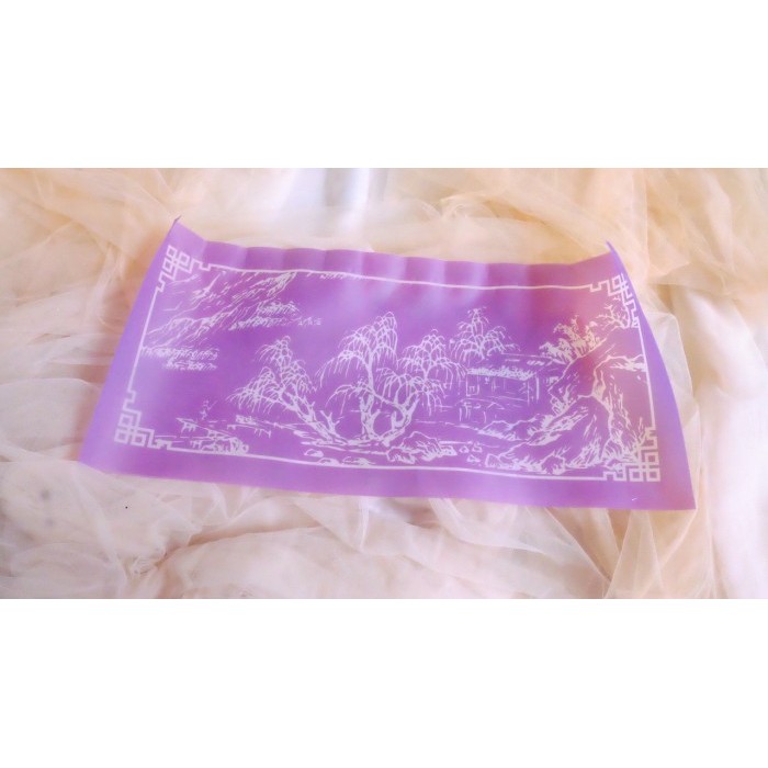 

TERLARIS! Chinese Scenery Mesh Stencil