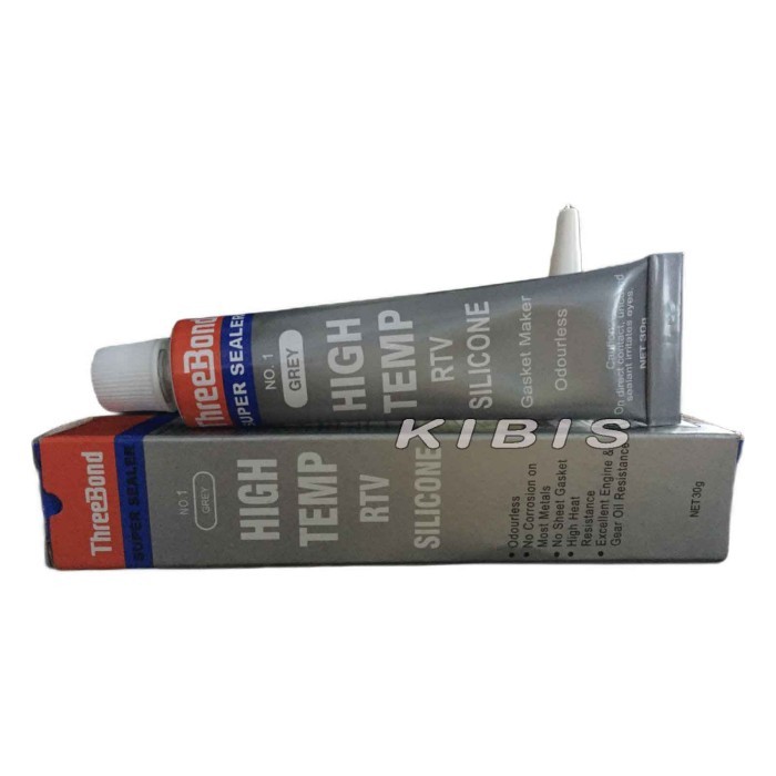 

THREEBOND SUPER SEALER GREY LEM GASKET HIGH Temp RTV SILICONE