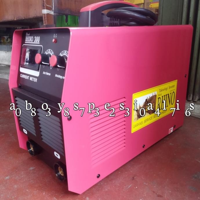 Langsung Proses Mesin Las-Travo Las Inverter Las Black Rhino Mma 300 Igbt 2000 Watt 1