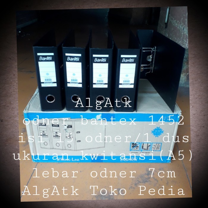 odner bantex 1452 ukuran A5(kwitansi) lebar odner 7cm