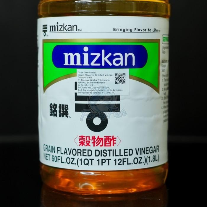 

Mizkan Kokumotsu Vinegar / Cuka Sushi Jepang / Rice Vinegar 1,8 Liter New 100 % Original