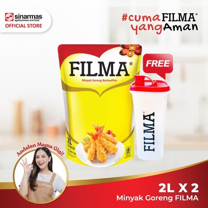 

Filma Minyak Goreng Pouch 2 Liter Twin Pack - Free Tumblr New 100 % Original