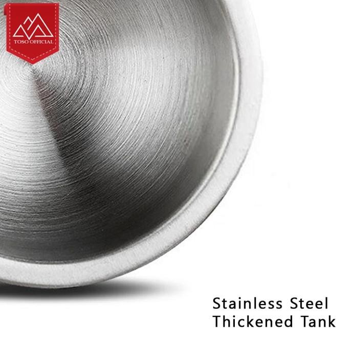 

Mortar Pestle Tumbukan Bumbu Obat Stainless Cobek Ulekan Lumpang MP120 SM88