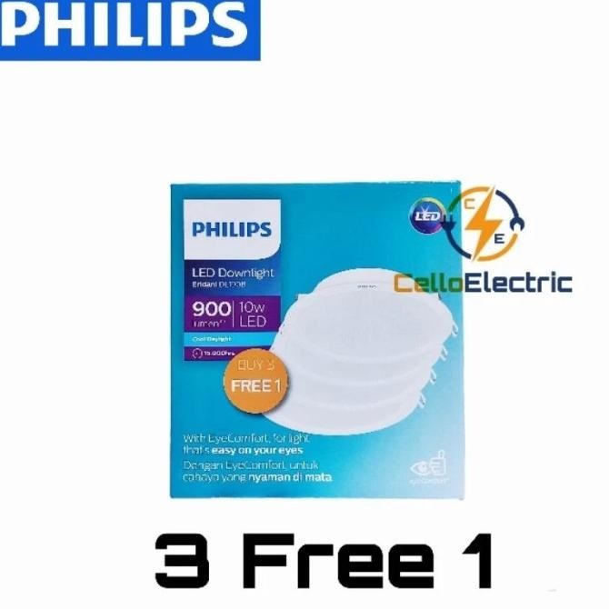 Led Philips Eridani Pack 10 Watt - Lampu Philips Eridani Paket 10w terlaris