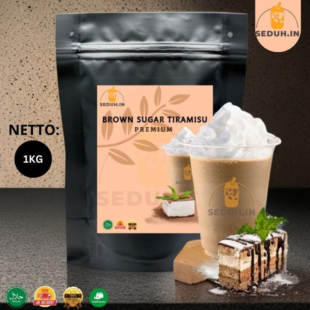 

BROWN SUGAR TIRAMISU 1KG / BUBUK MINUMAN PUM