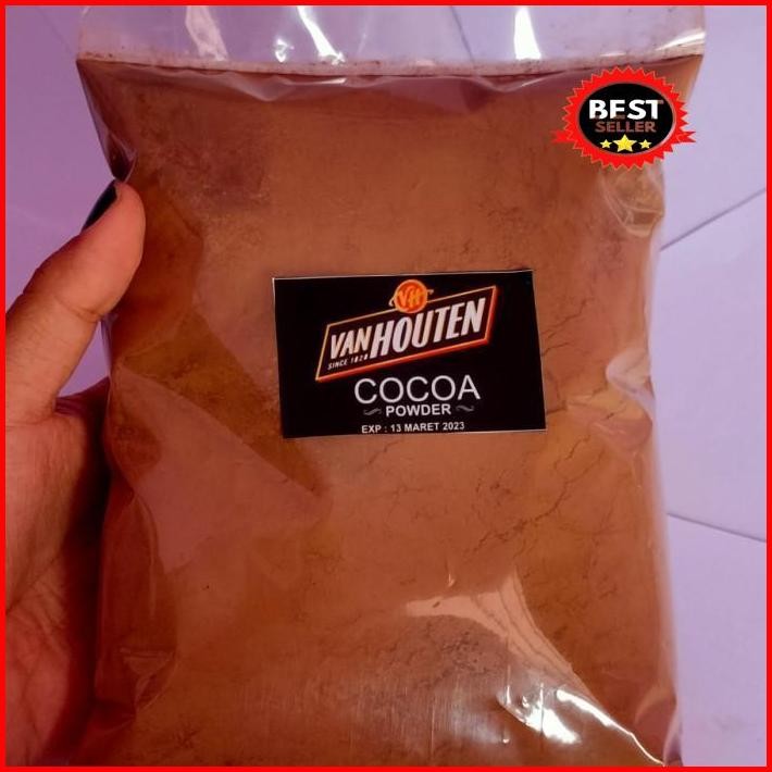 

Van Houten Cocoa Powder 1Kg / Coklat Bubuk Repack 1Kg Terlaris 100 % Original