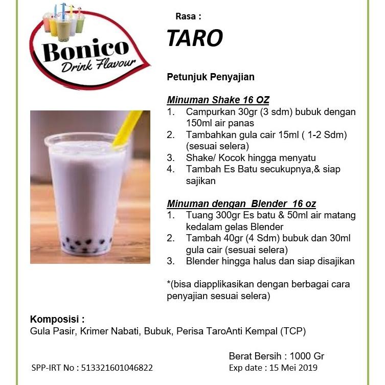 

TARO powder 1KGr Bubuk minuman drink powder Ice Blend Milk Shake UBI UNGU