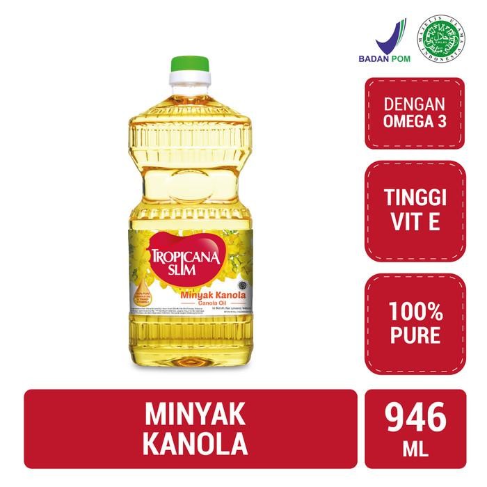 

Tropicana Slim Minyak Kanola 946 Ml Terbaru 100 % Original