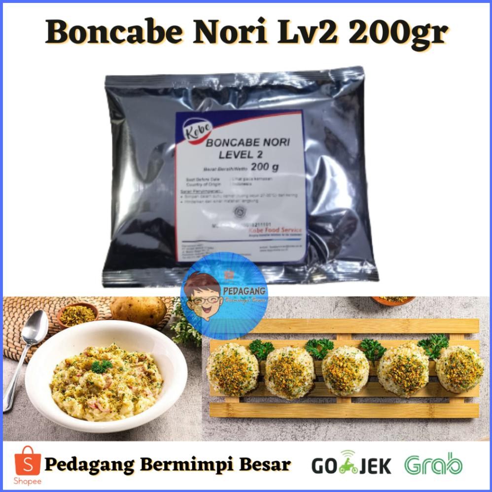 

Kobe Boncabe Nori Lv2 sachet 200g/ Boncabe nori