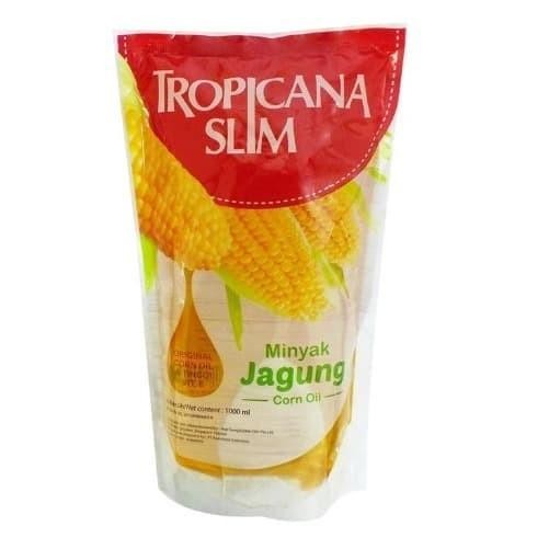 

Tropicana Slim Corn Oil 1 Lt Pouch New 100 % Original