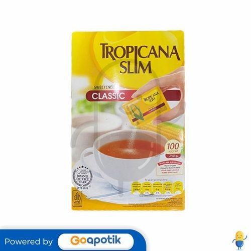 

Tropicana Slim Classic Box 100 Sachet New 100 % Original