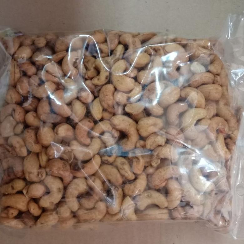 

500 gram kacang mede original/mede asin bawang/ mete matang panggang