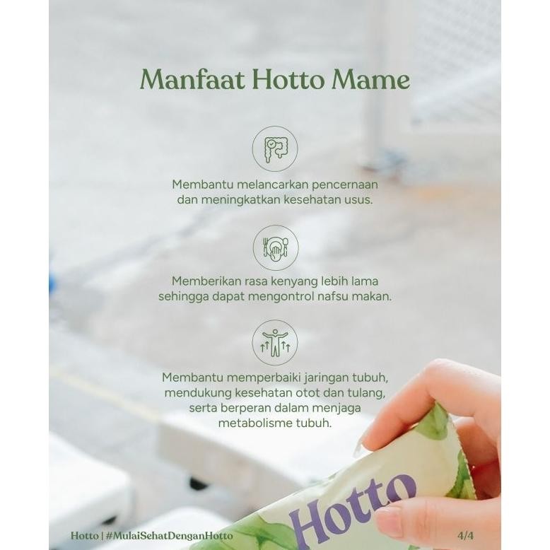 

3 SACHET H MAME (H Multrain with Edamame)