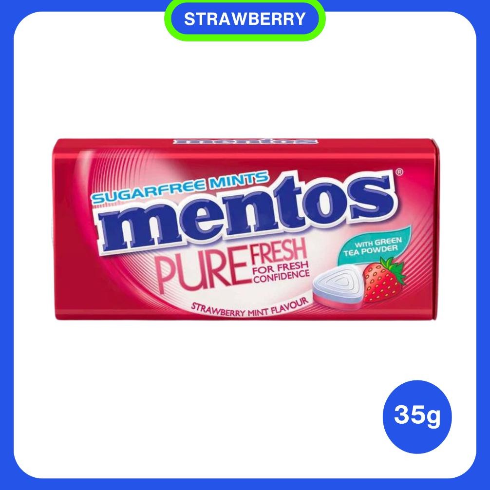 

Permen Mentos Pure Fresh Sugar Free Mints 35g