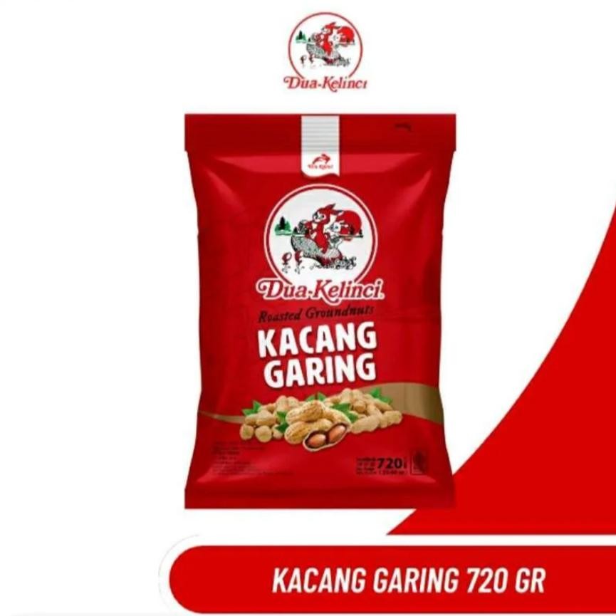 

Dua Kelinci Kacang Kulit Garing 720gram