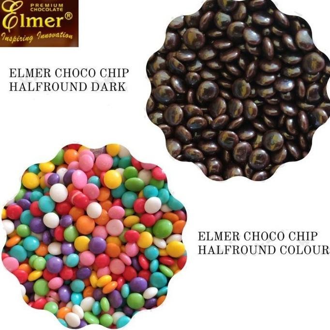 

Elmer Choco Chips Dark 1kg / Elmer Choco Chips Rainbow 1kg - REPACK
