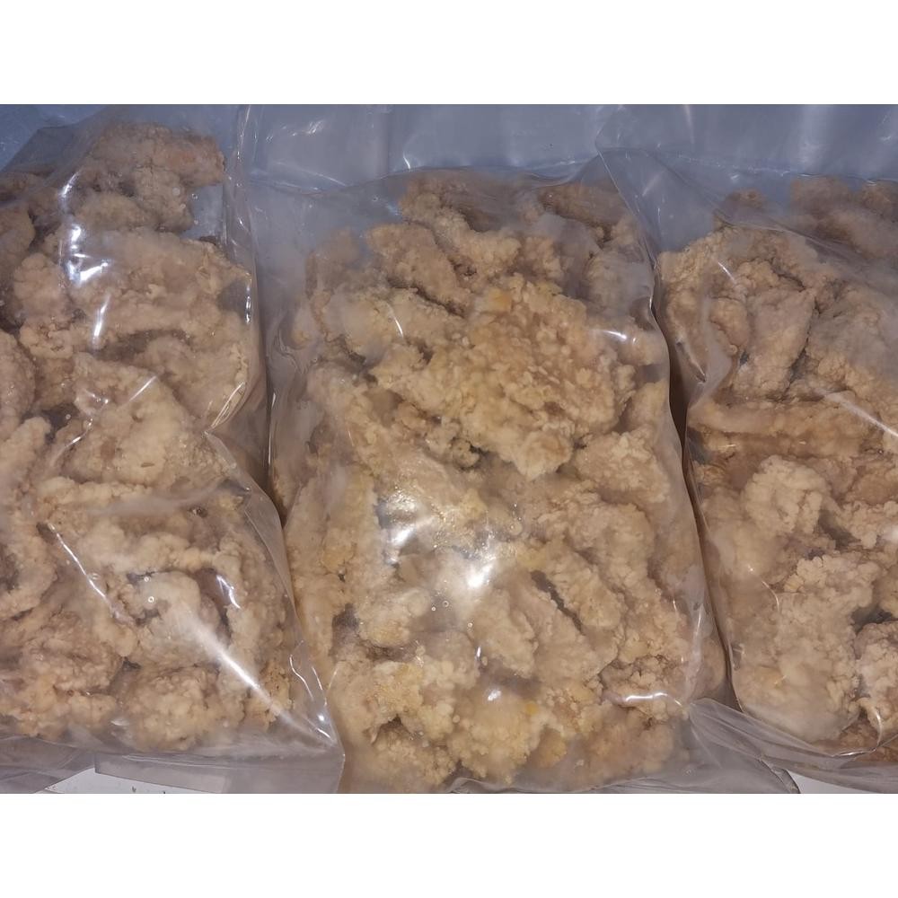 

Kulit Ayam Crispy 500 gram - Kulit Krispi Ayam - Kulit Crispy Ayam