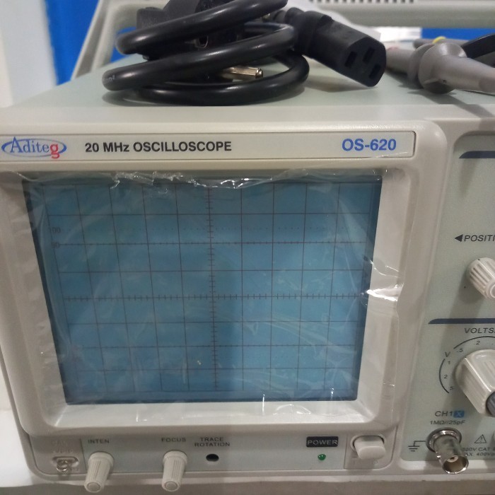 Analog Oscilloscope 20 Mhz Aditeg Type: Os-620 Ready