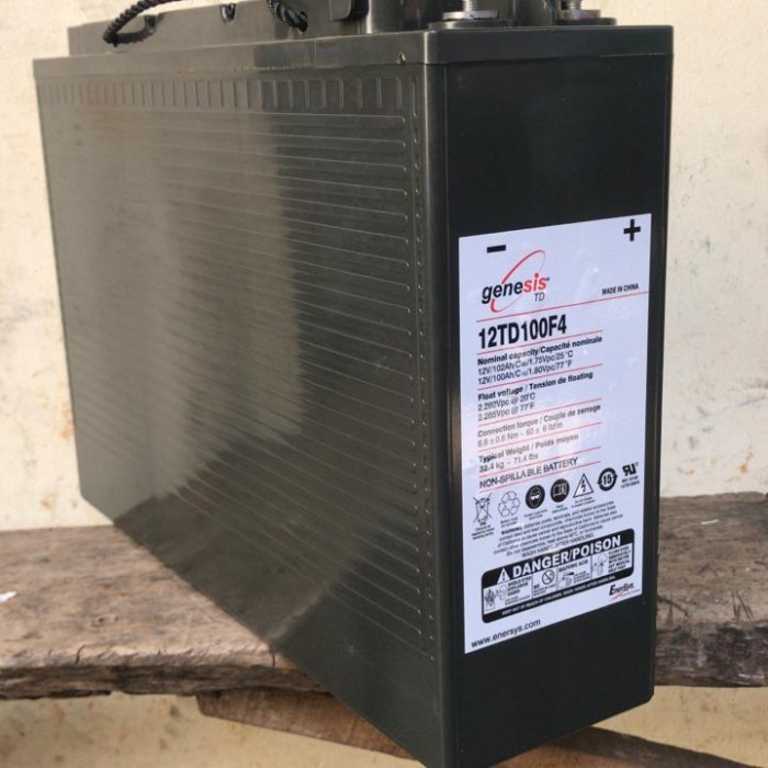 Battery Lead Acid Vrla Genesis 12V 100Ah Aki Kering Best Perfomance New