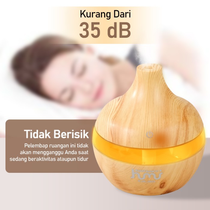 Humdifier Pewangi Ruangan Otomatis Pelembab Udara Aroma Terapi Uap Murah