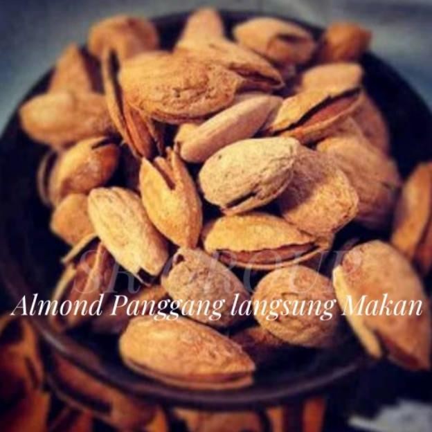 

Kacang Almond Roasted 500 gr | Kacang Panggang |